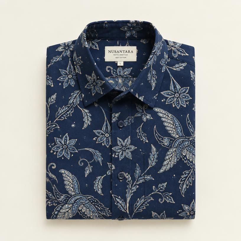 Batik Cotton Shirt (2 pcs)